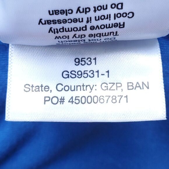 YETI Shirt Size S Blue Austin Texas Built for the Wild Camping Hiking Gym Casual - Picture 11 of 11